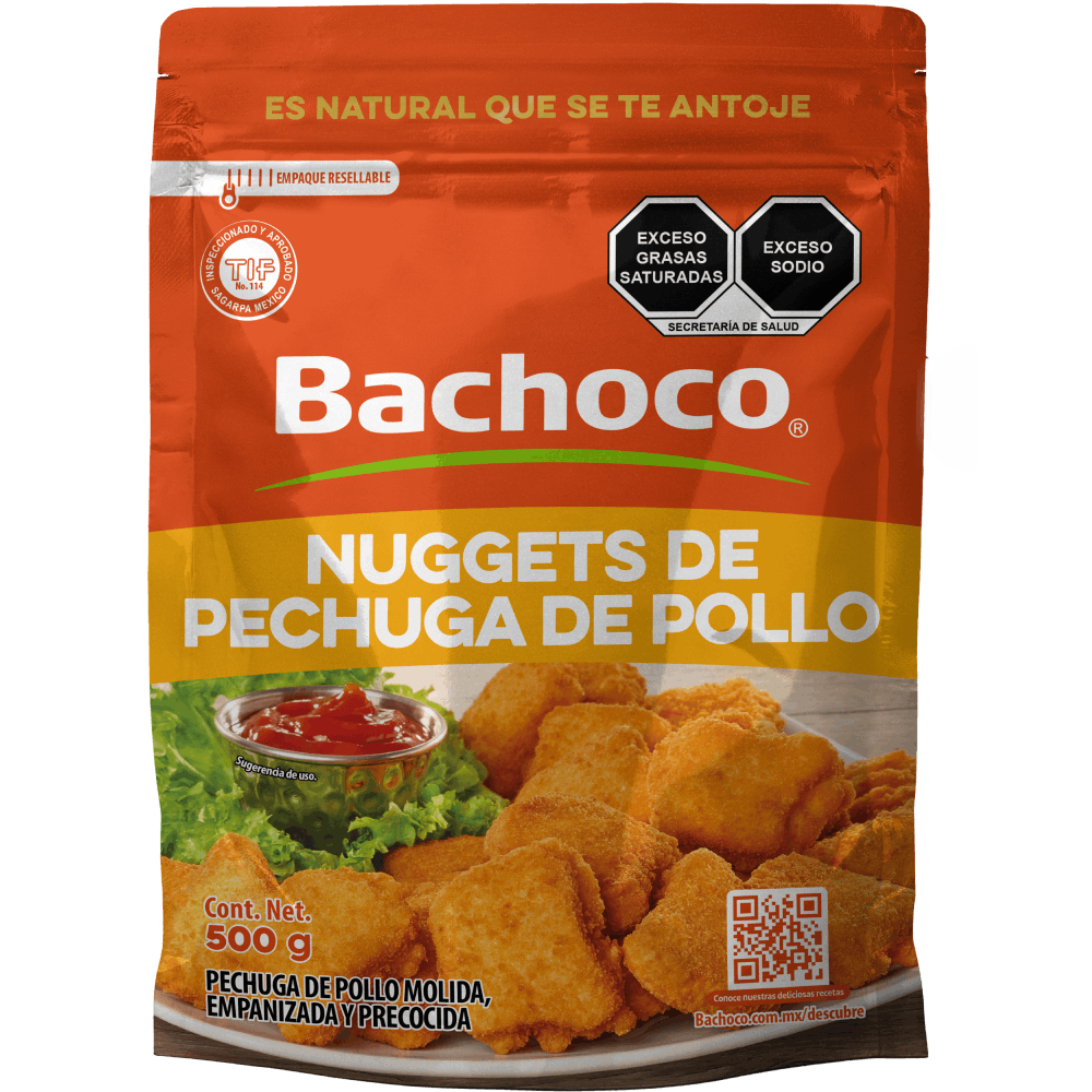 NUGGETS DE PECHUGA DE POLLO 500g