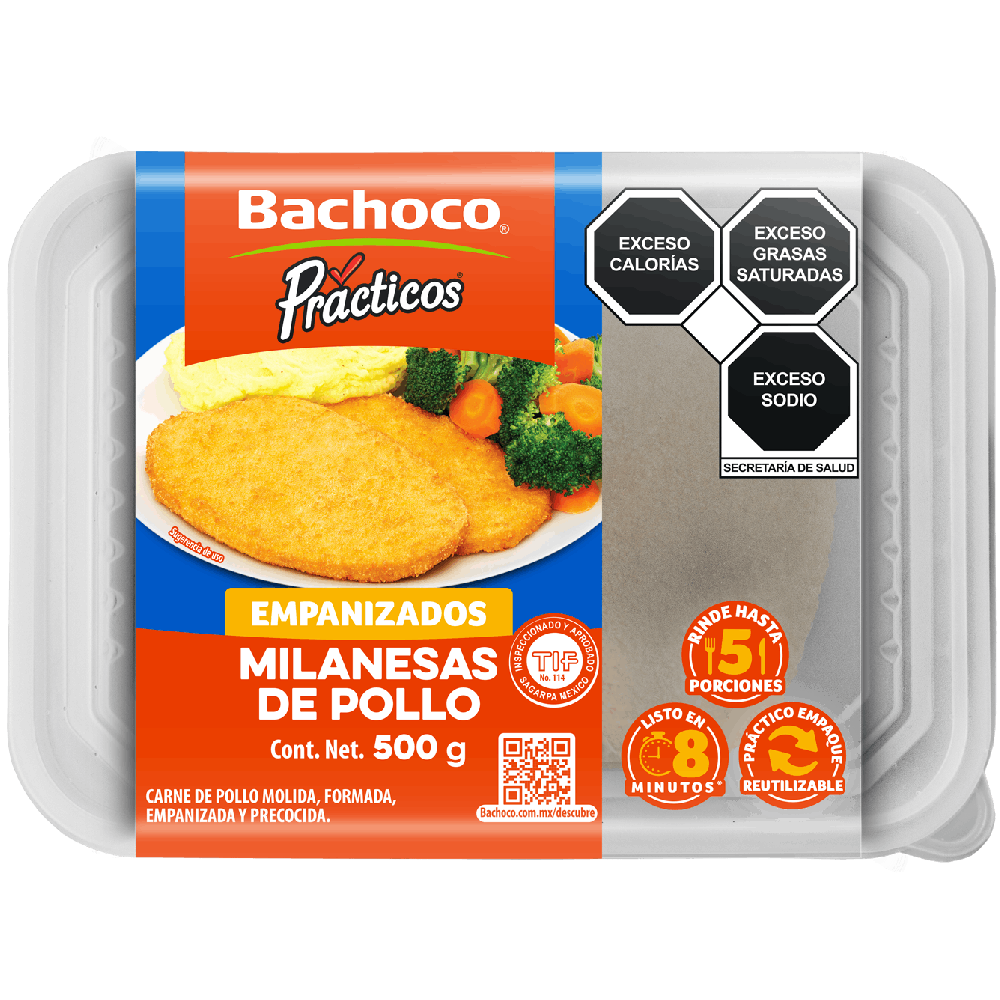 MILANESA DE POLLO 500g