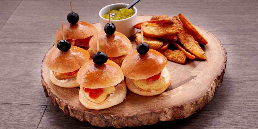 Receta Sliders de pollo