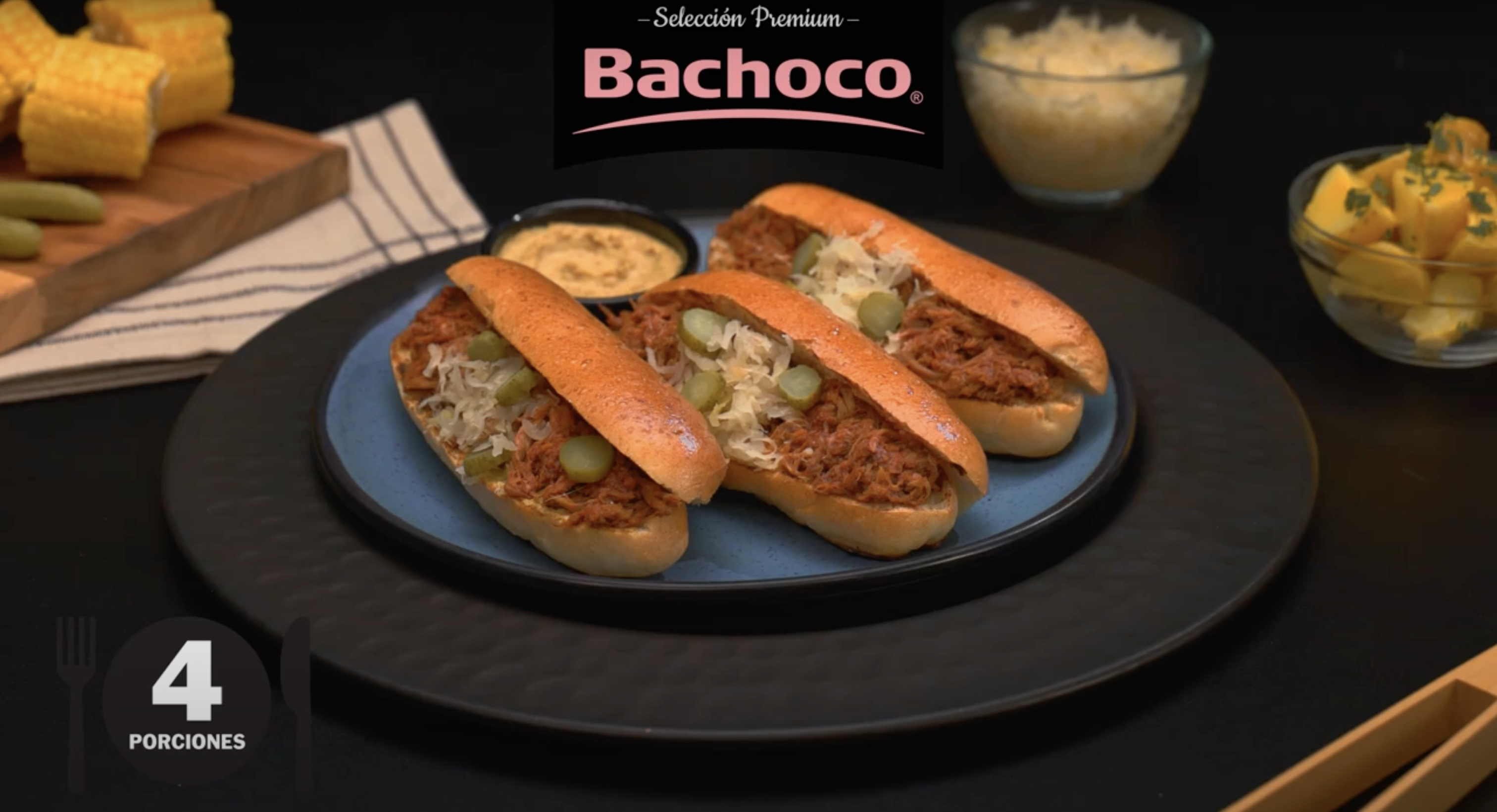 Receta Hot Dog de Pulled Pork