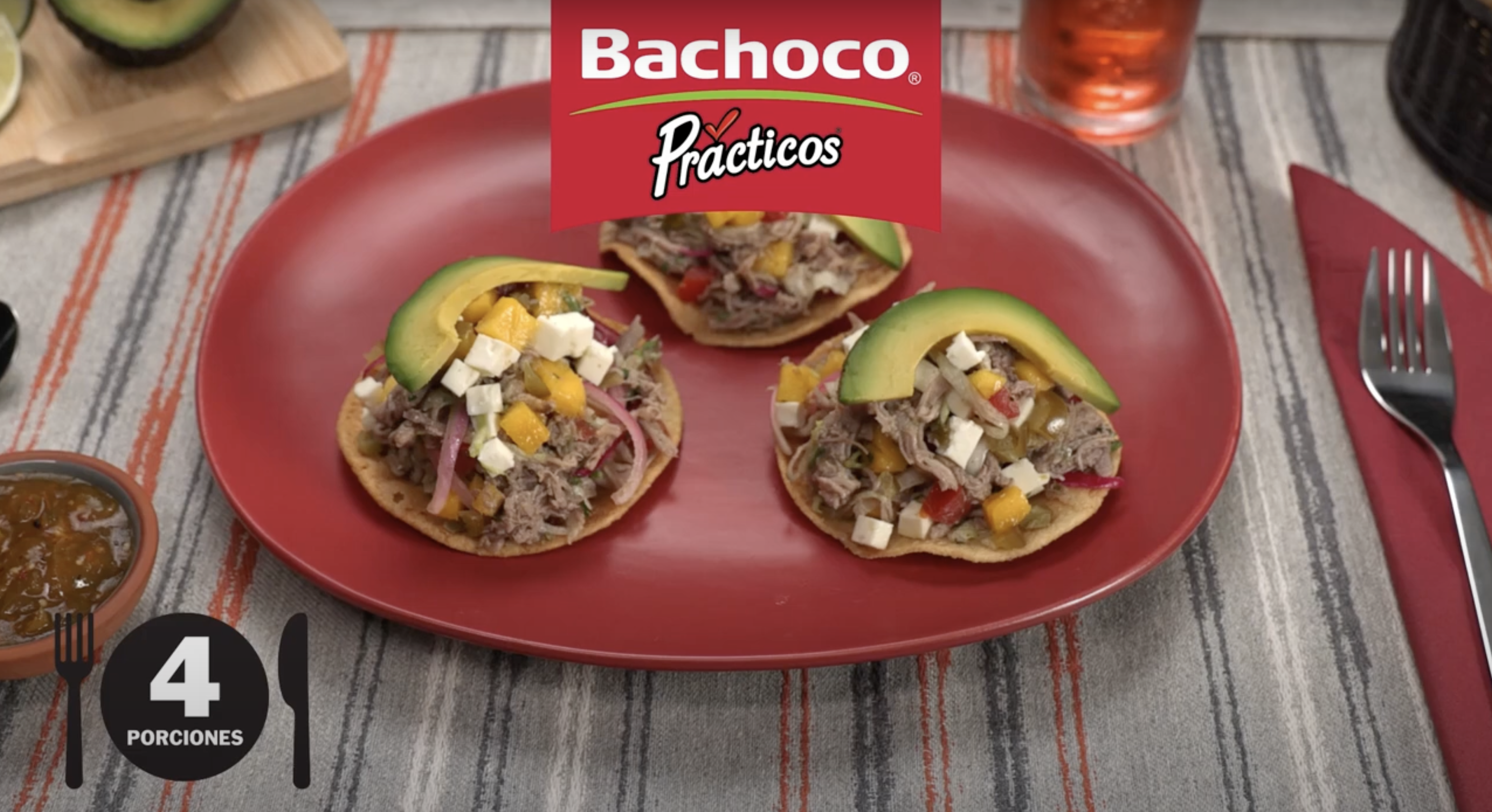 Receta Salpicón de Carne Deshebrada Bachoco® con Mango