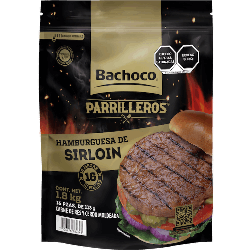 HAMBURGUESA DE SIRLOIN 1.8 kg