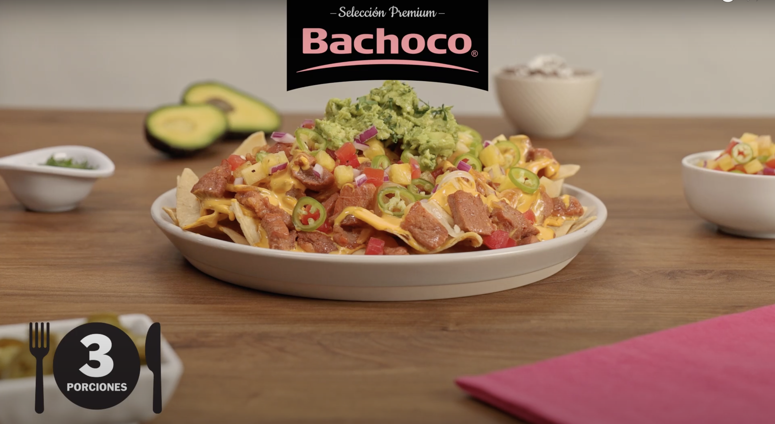 Receta Nachos al Pastor