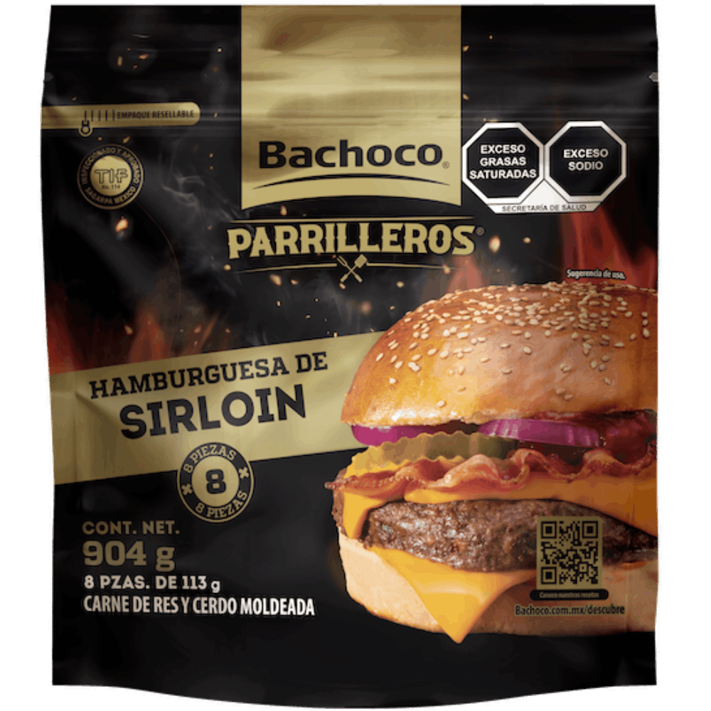 HAMBURGUESA DE SIRLOIN 904g