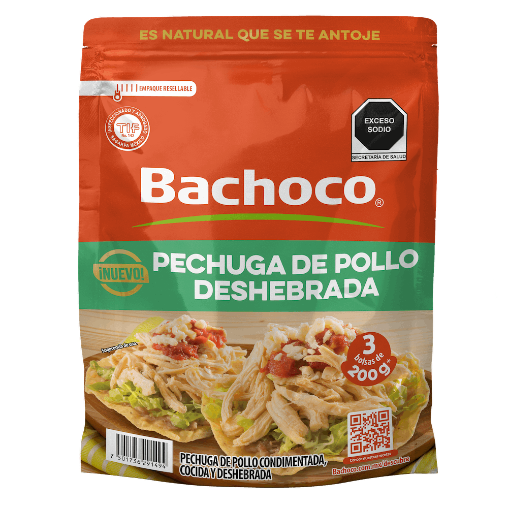 PECHUGA DE POLLO DESHEBRADA