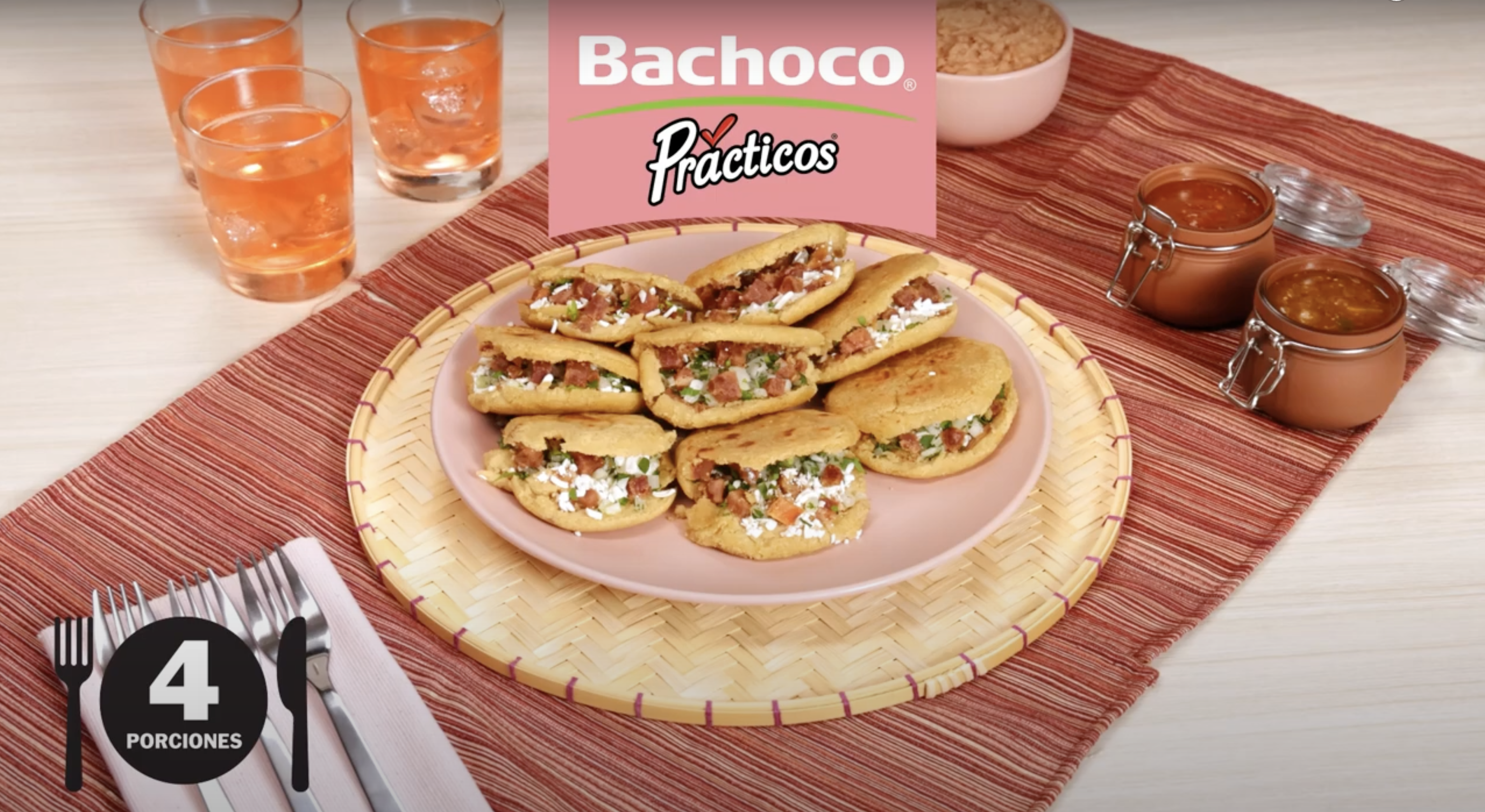 Receta Gorditas de Chicharrón Prensado de Cerdo Bachoco®