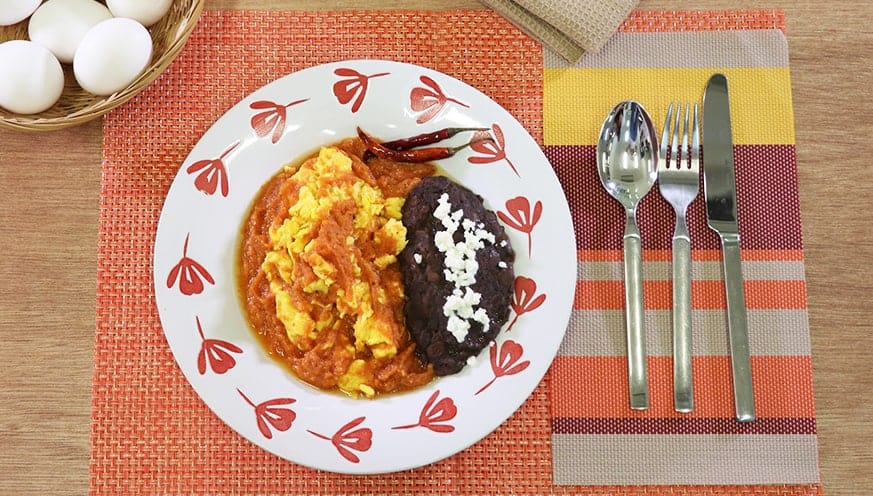 Receta Huevos al albañil