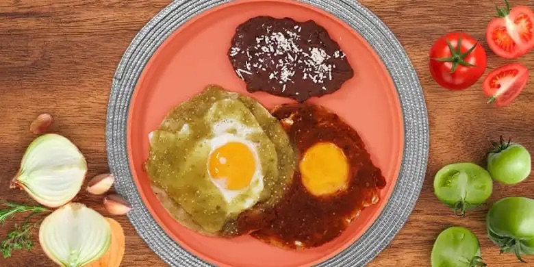 Receta Huevos divorciados