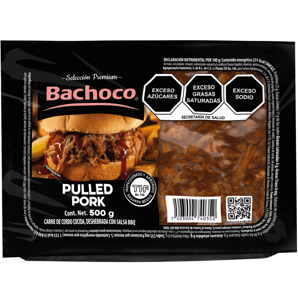 PULLED PORK 500g