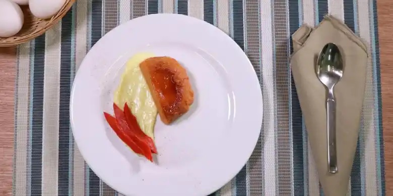 Receta Flan napolitano de mamey