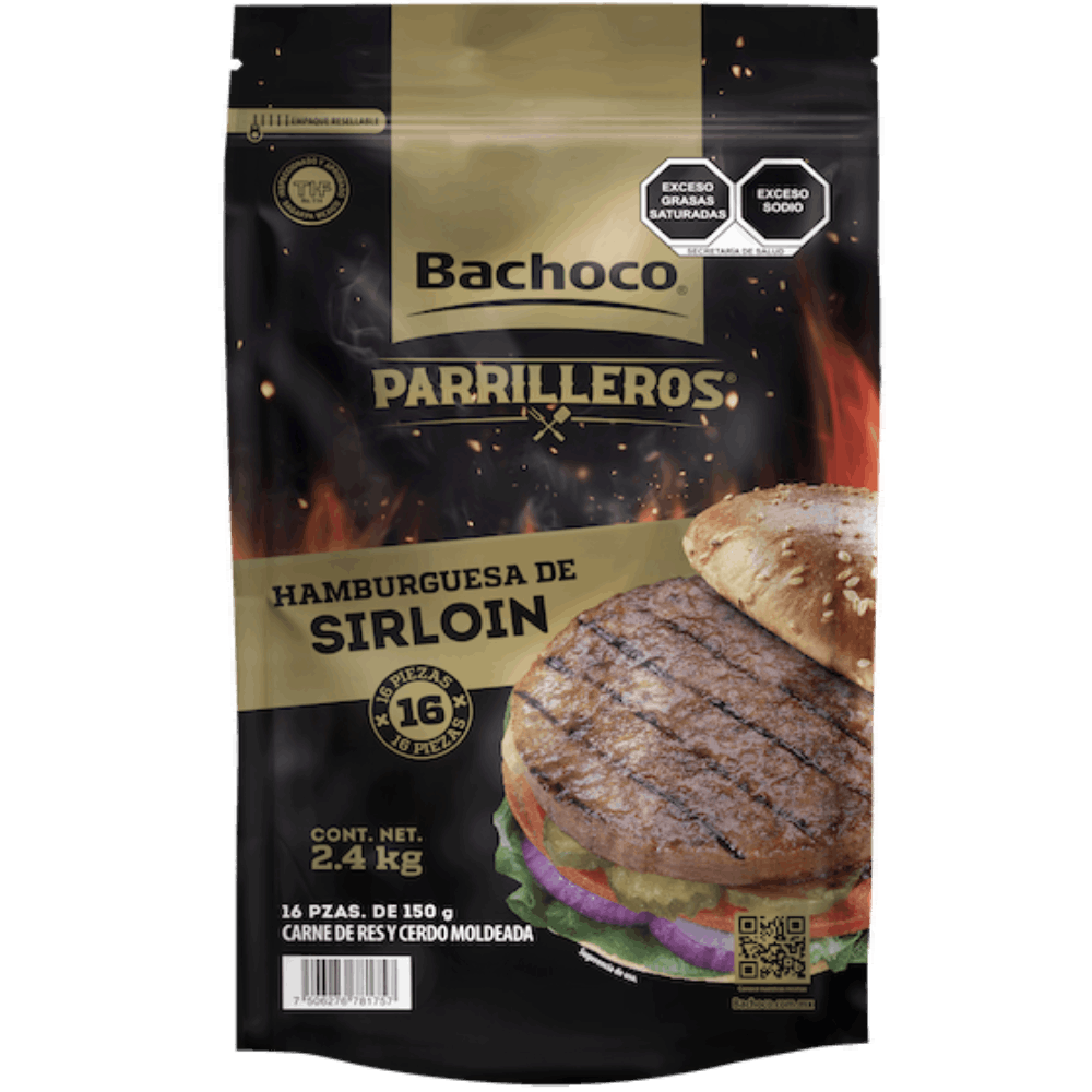 HAMBURGUESA DE SIRLOIN 2.4 kg